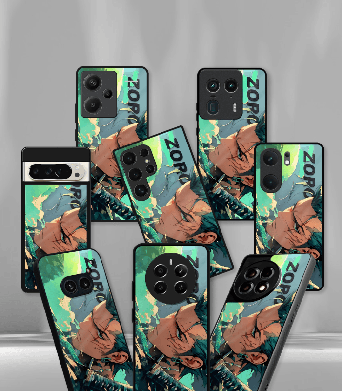 anime printed premium glossy phone case compatible for all phone models