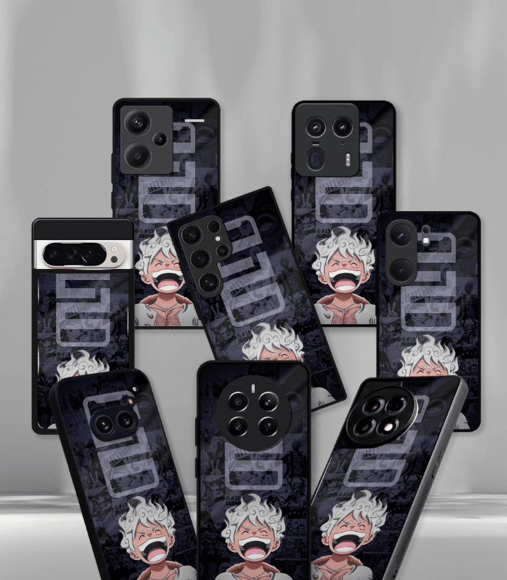 anime printed premium glossy phone case compatible for all phone models