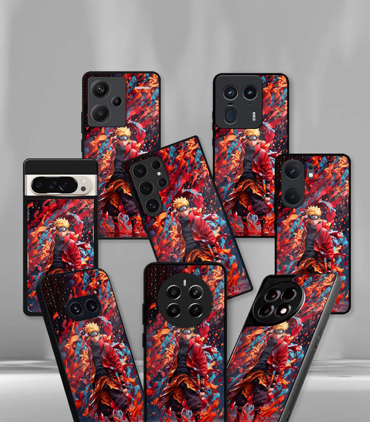 Anime printed Premium Glossy Phone Case compatible for all phone models