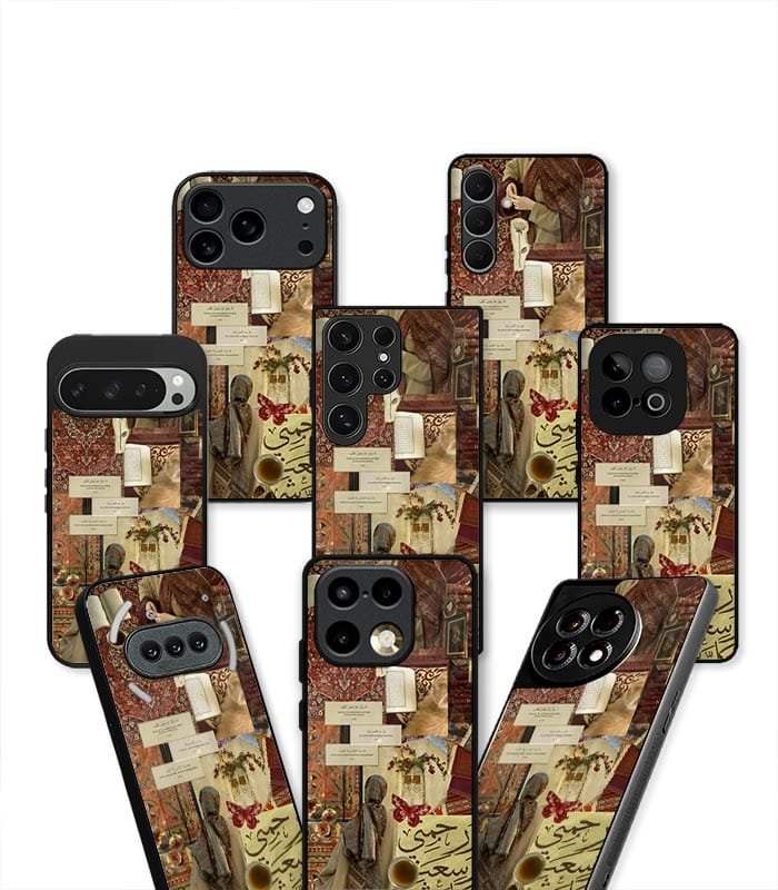 hijabi girl arabic fusion premium case