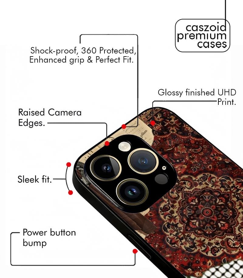 red arabic fusion persian edition premium case