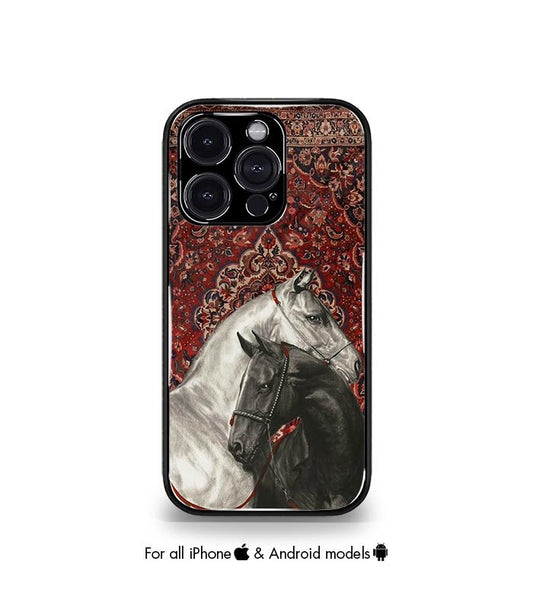 Horses Arabic Fusion Aesthetic Premium Case