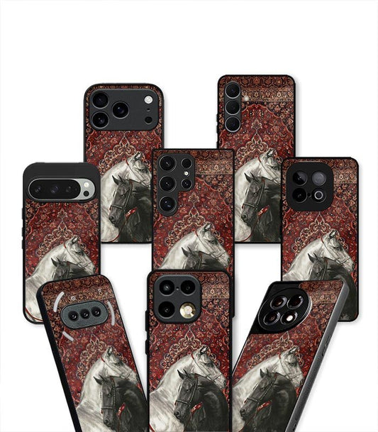 Horses Arabic Fusion Aesthetic Premium Case