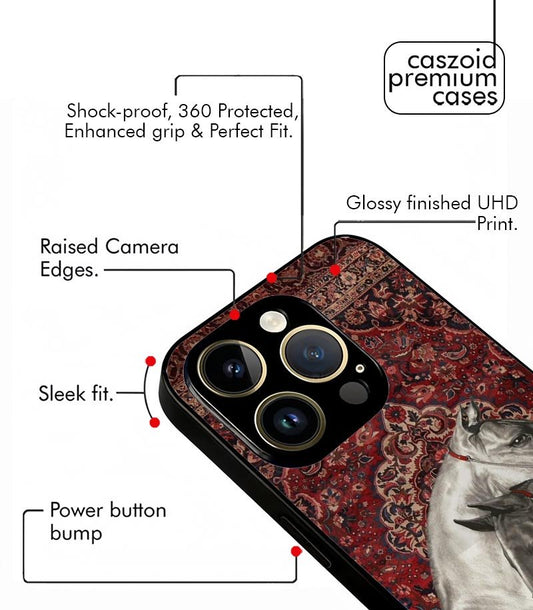 Horses Arabic Fusion Aesthetic Premium Case