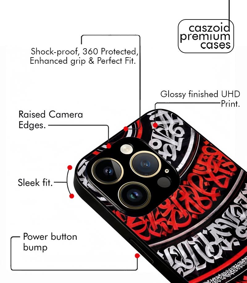 calligraphic arabic fusion aesthetic premium case