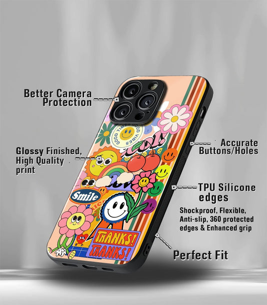 Aesthetic Bliss Premium Glossy Phone Case