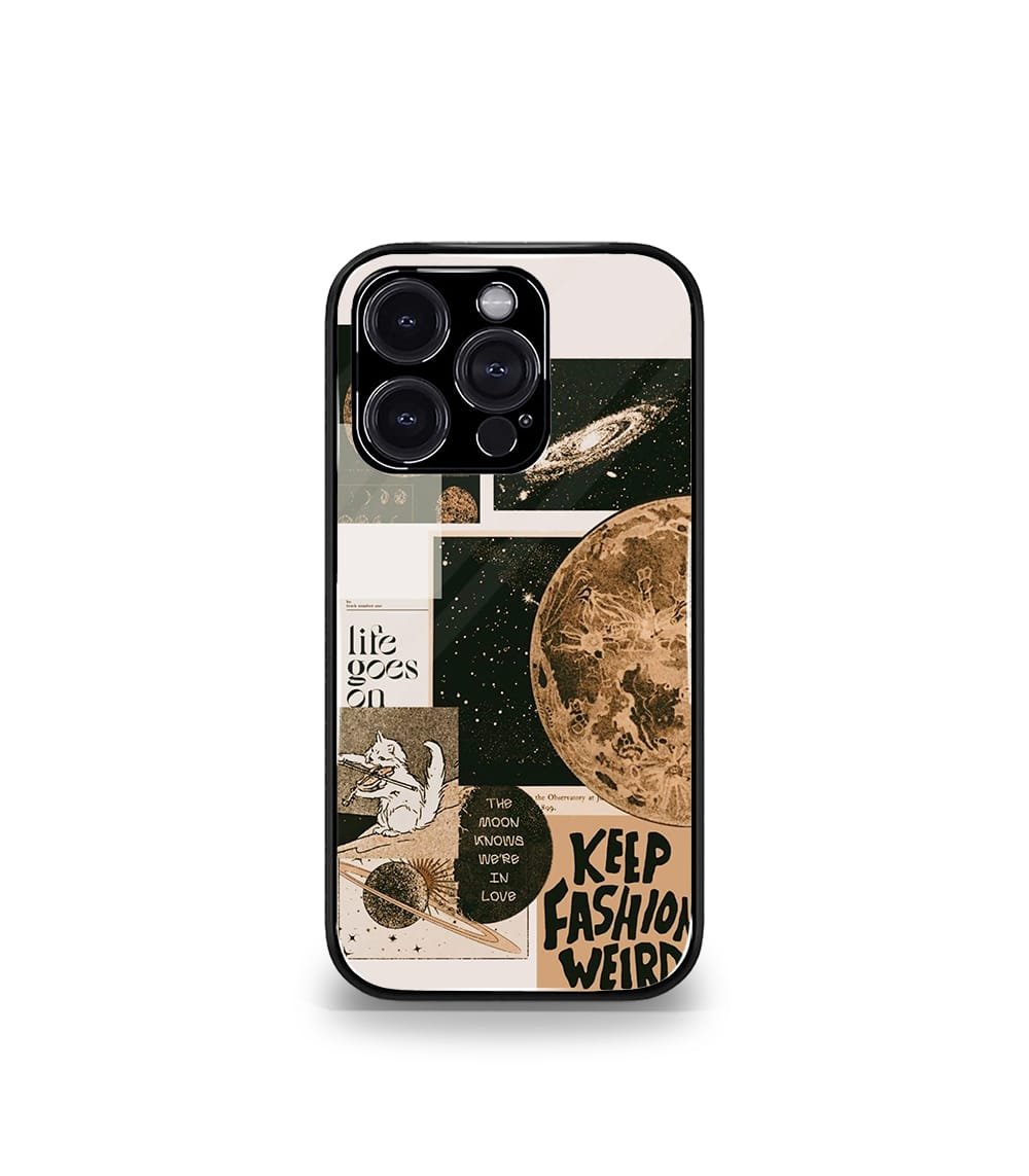 aesthetic bliss premium glossy phone case