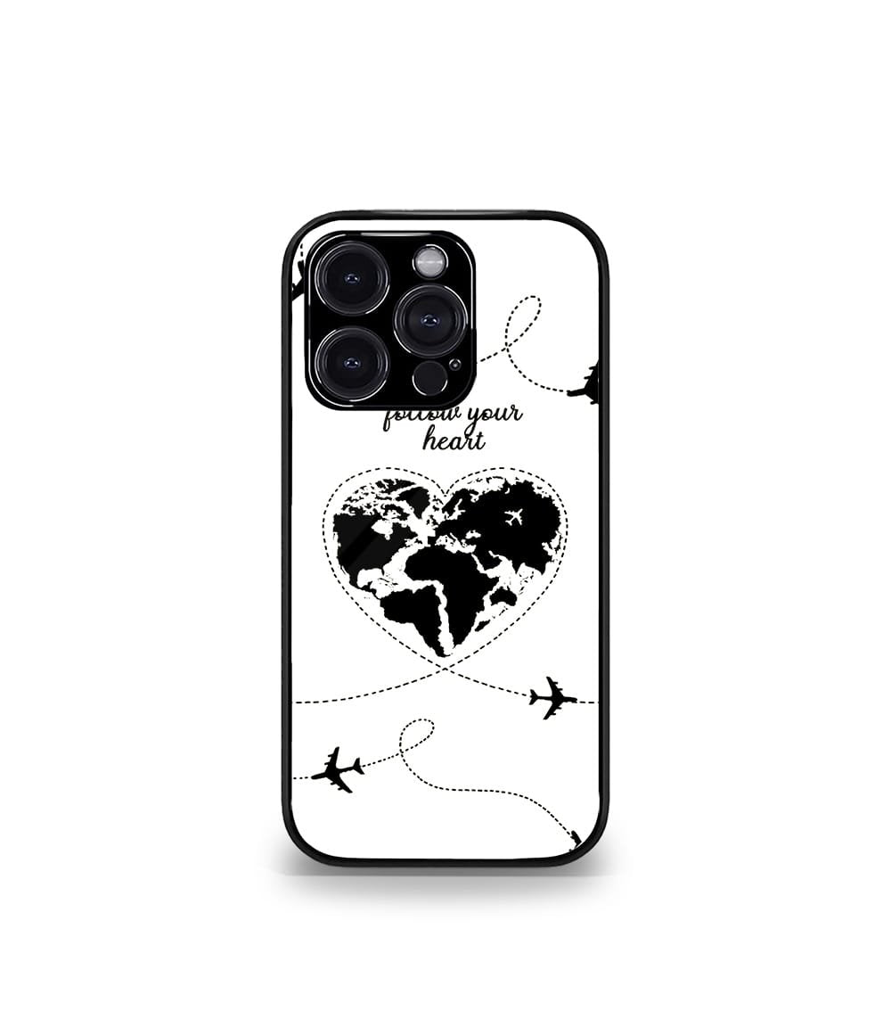 aesthetic bliss premium glossy phone case
