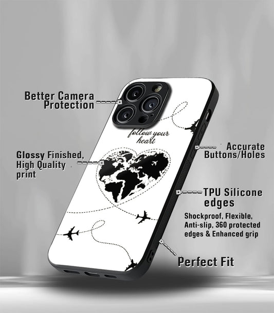 Aesthetic Bliss Premium Glossy Phone Case