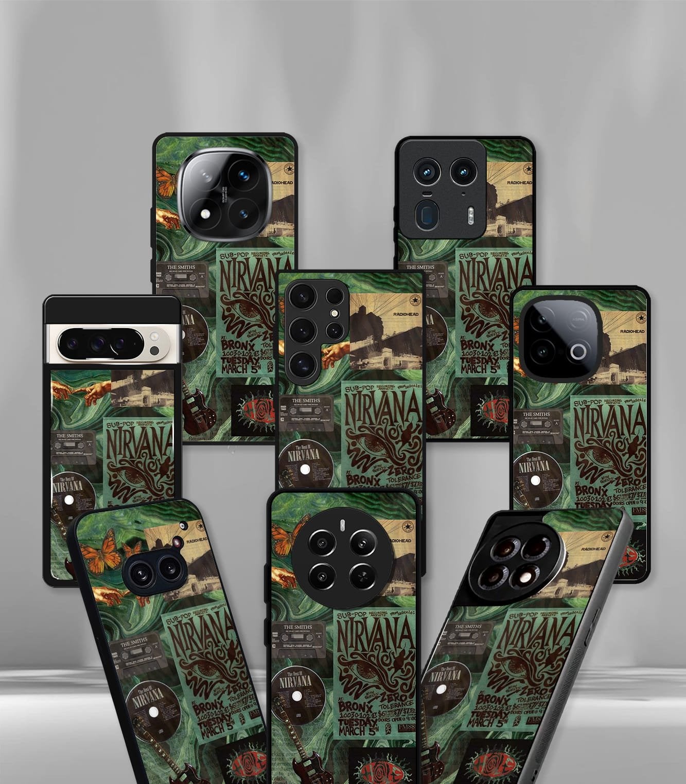 aesthetic bliss premium glossy phone case