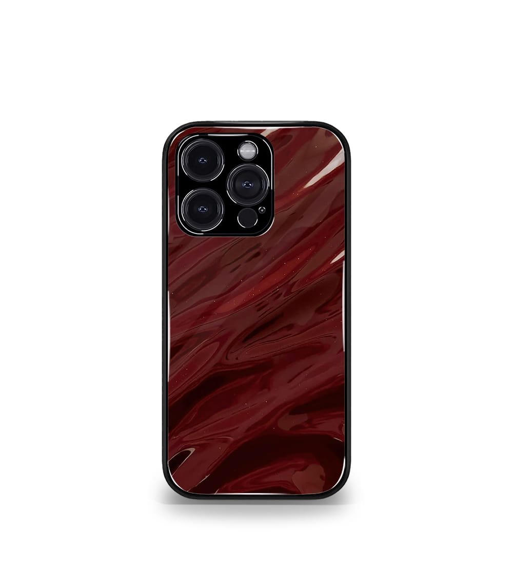 aesthetic bliss premium glossy phone case