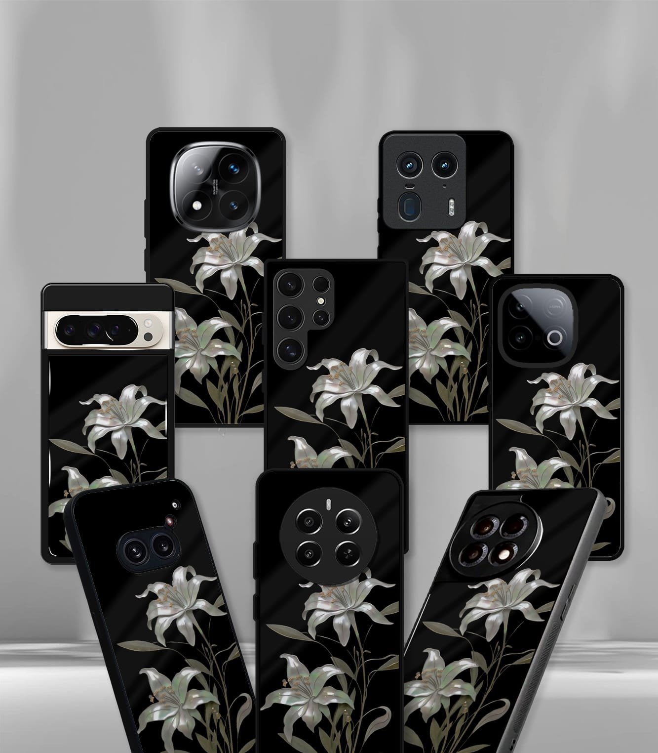 aesthetic bliss premium glossy phone case