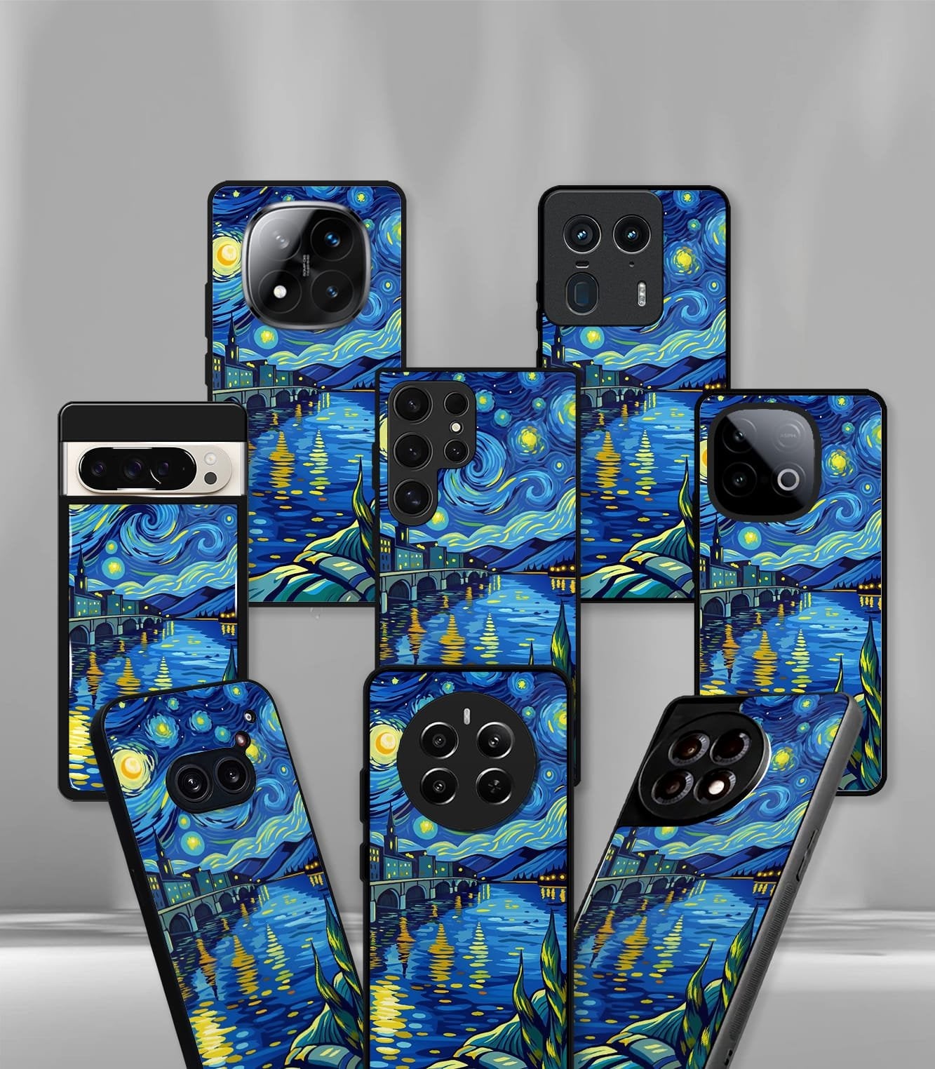 aesthetic bliss premium glossy phone case