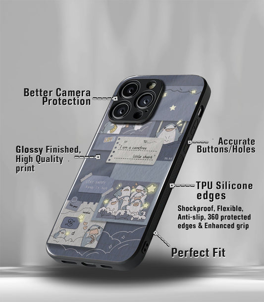 Aesthetic Bliss Premium Glossy Phone Case