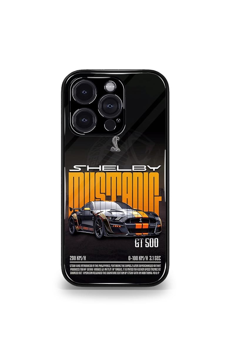 mustang premium glossy phone case compatible for every phone models.