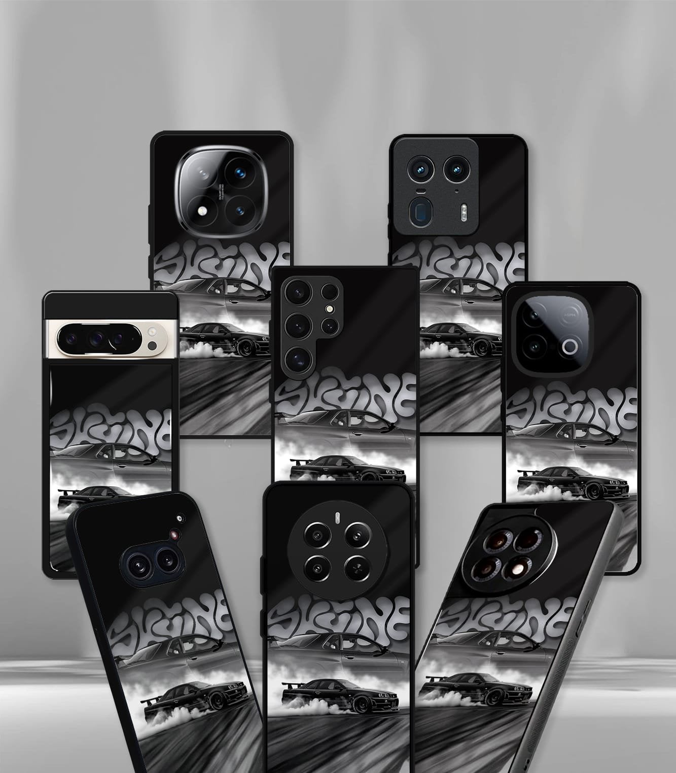 skyline premium glossy phonecase compatible for every phone models.