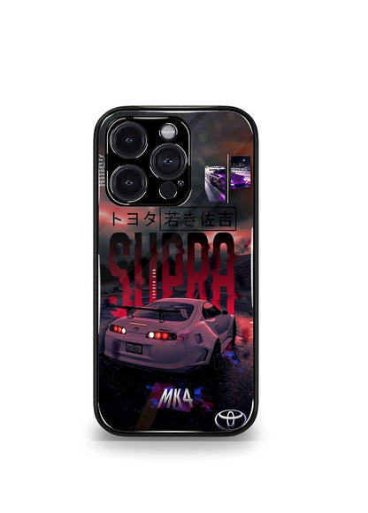 SUPRA car Premium Glossy Phone Case compatible for every Phone Models.