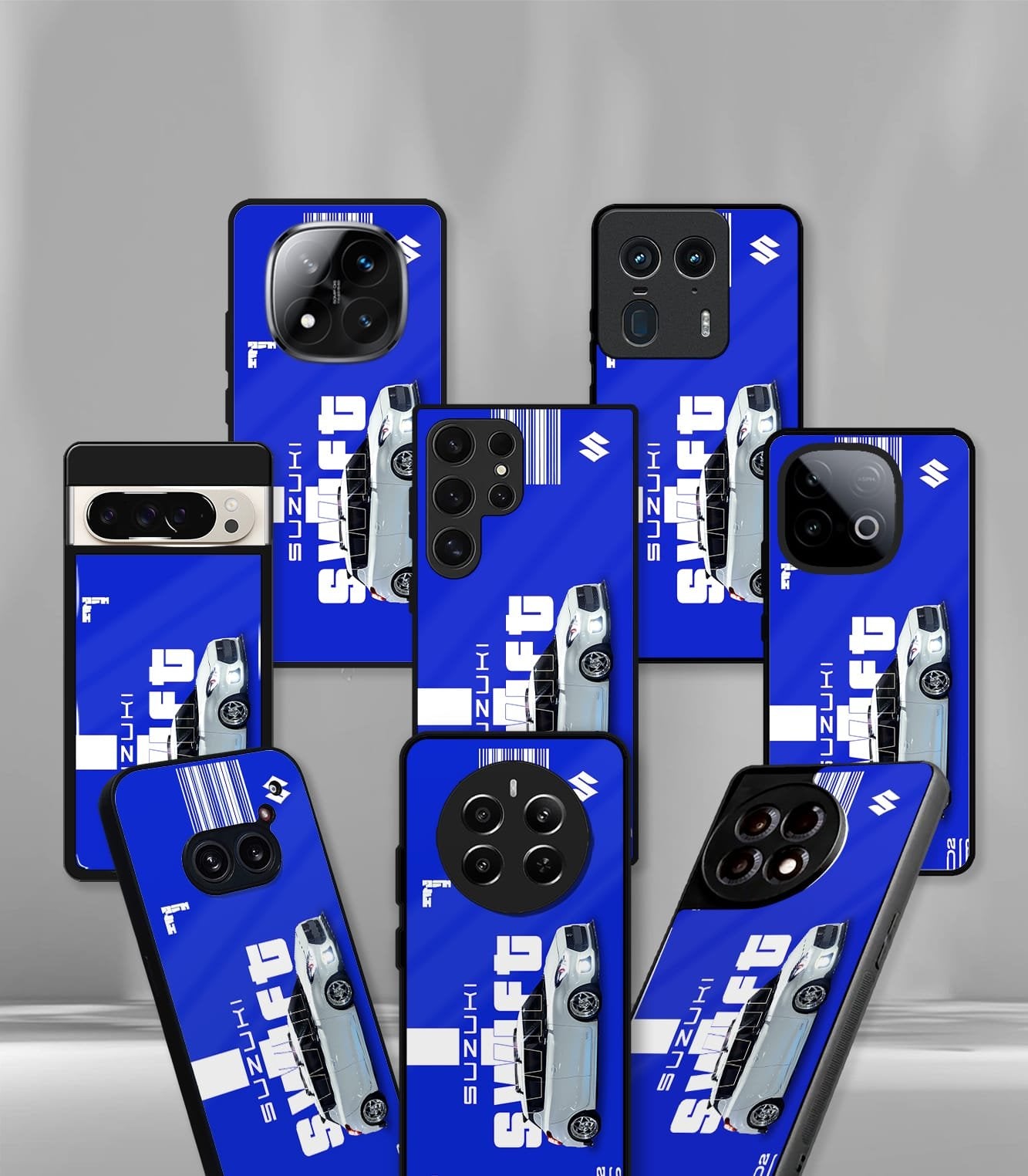 suzuki swift premium glossy phone case compatible for every phone models.