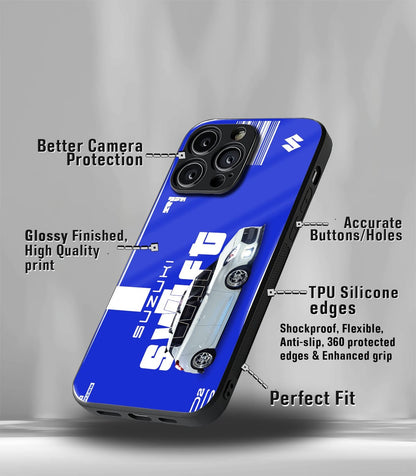 suzuki swift Premium Glossy Phone Case compatible for every Phone Models.
