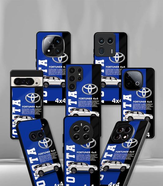 Toyota Fortuner Premium Glossy Phone Case compatible for every Phone Models.