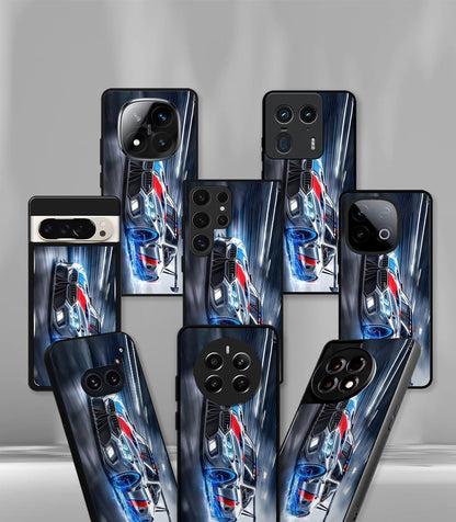 Super Car Automotive Premium Glossy Phone Case compatible for every Phone Models.