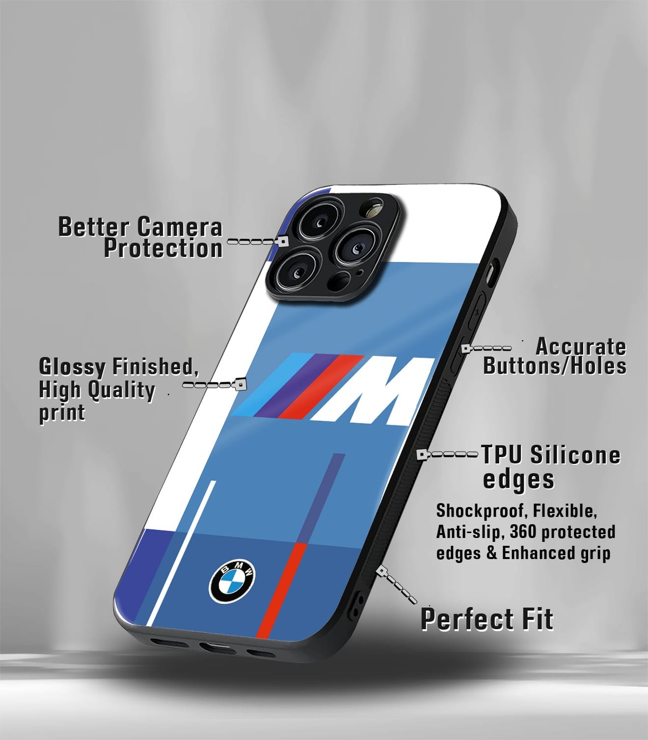 super car automotive premium glossy phone case compatible for every phone models.