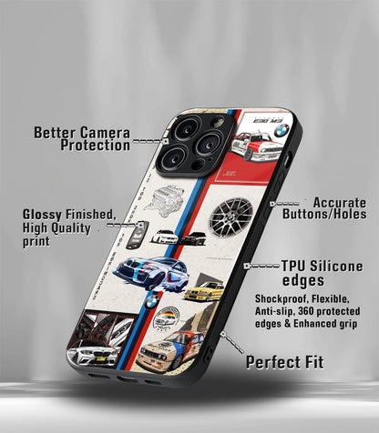 Super Car Automotive Premium Glossy Phone Case compatible for every Phone Models.