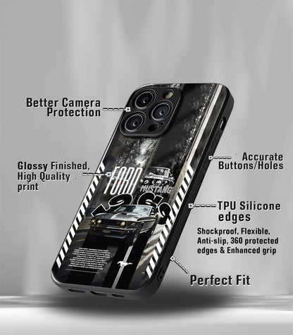 Super Car Automotive Premium Glossy Phone Case compatible for every Phone Models.
