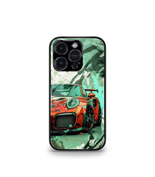 Super Car Automotive Premium Glossy Phone Case compatible for every Phone Models.