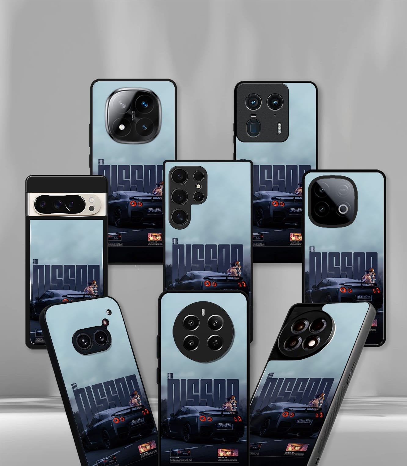 super car automotive premium glossy phone case compatible for every phone models.