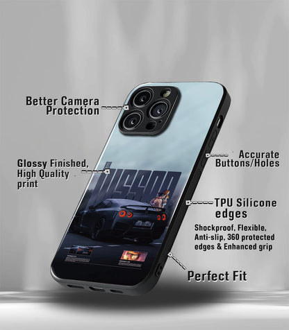 Super Car Automotive Premium Glossy Phone Case compatible for every Phone Models.