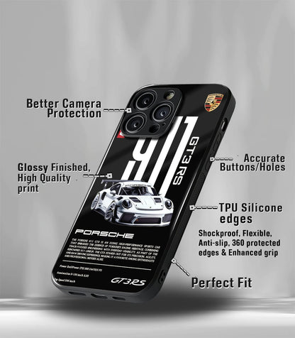 911 Edition Super Car Automotive Premium Glossy Phone Case compatible for every Phone Models.