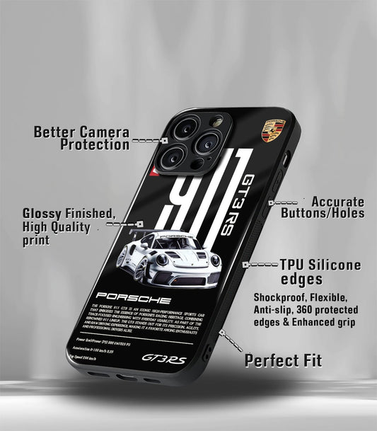911 Edition Super Car Automotive Premium Glossy Phone Case compatible for every Phone Models.