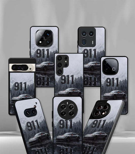 911 Edition Super Car Automotive Premium Glossy Phone Case compatible for every Phone Models.