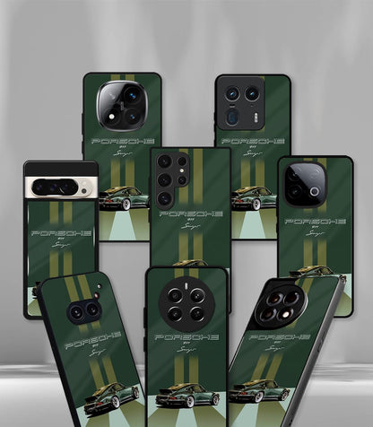 Porsche Super Car Premium Glossy Phone Case compatible for every Phone Models.