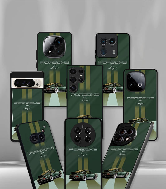 Porsche Super Car Premium Glossy Phone Case compatible for every Phone Models.