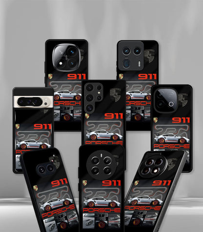 Porsche Super Car Premium Glossy Phone Case compatible for every Phone Models.
