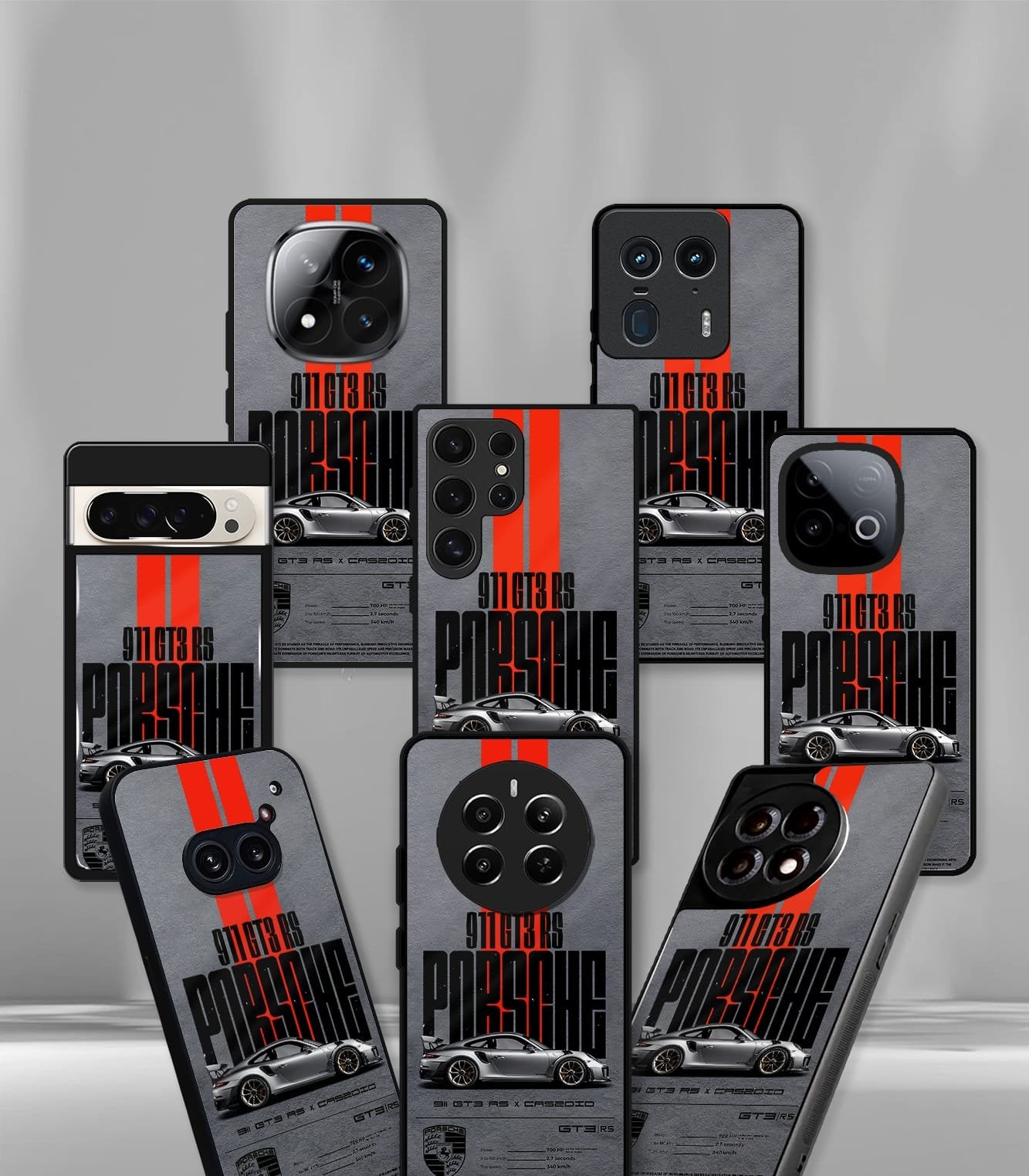 911 edition super car automotive premium glossy phone case compatible for every phone models.