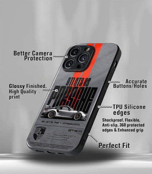 911 Edition Super Car Automotive Premium Glossy Phone Case compatible for every Phone Models.