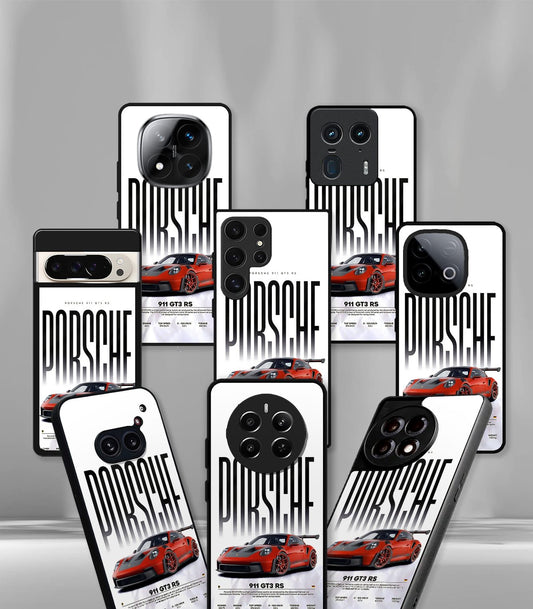 Porsche Super Car Premium Glossy Phone Case compatible for every Phone Models.