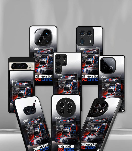 Porsche Super Car Premium Glossy Phone Case compatible for every Phone Models.