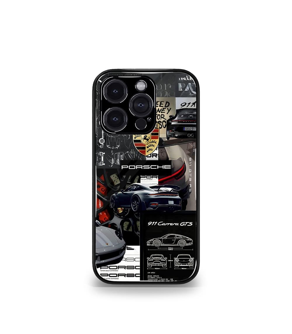porsche super car premium glossy phone case compatible for every phone models.
