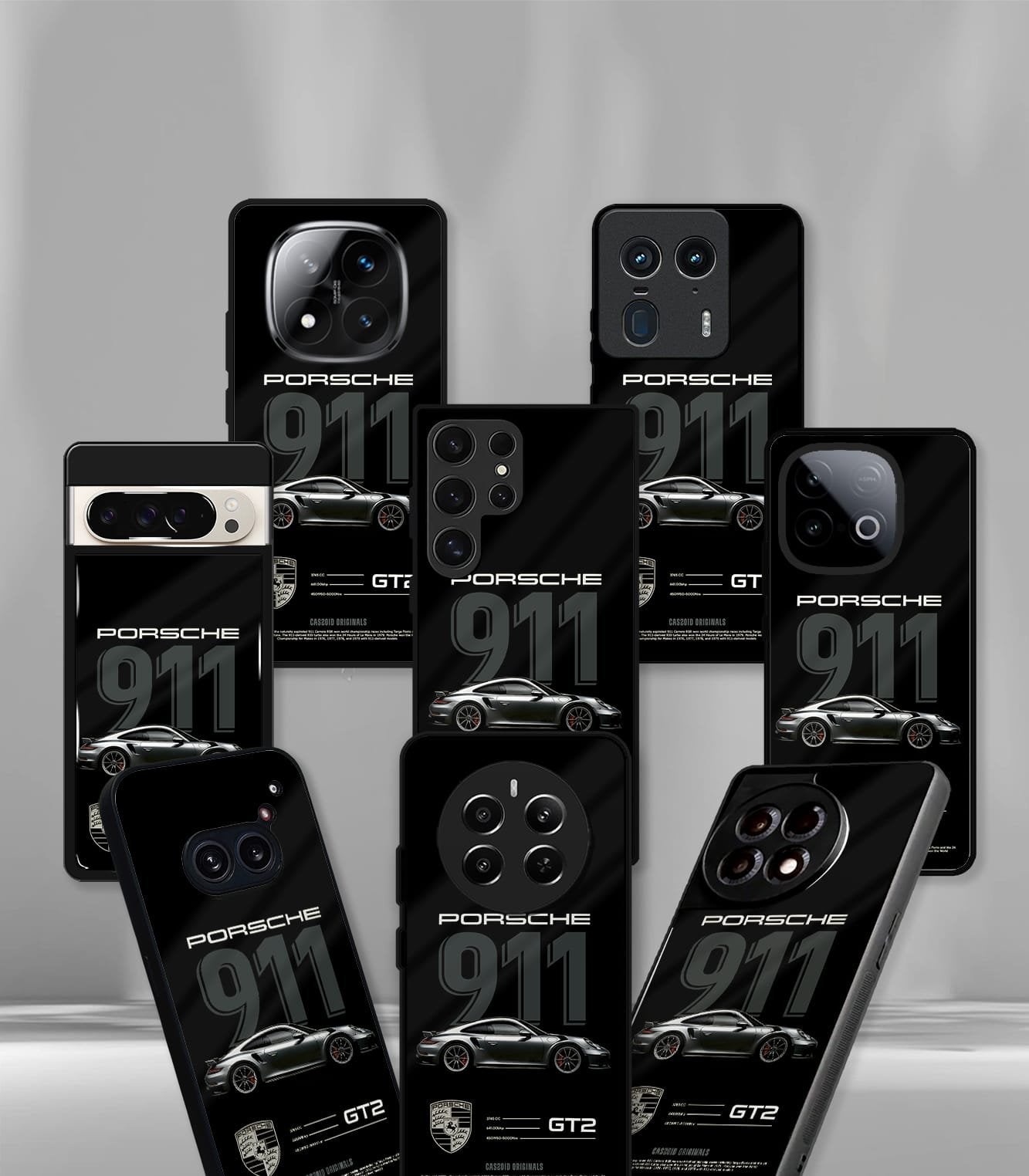 porsche super car premium glossy phone case compatible for every phone models.
