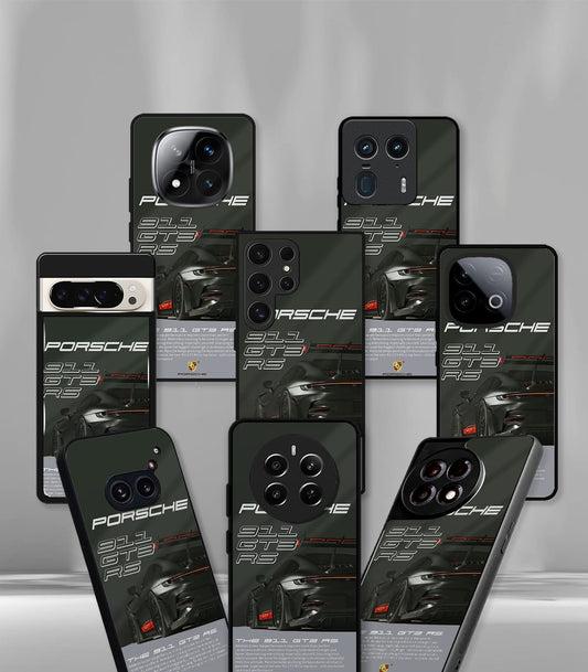 Porsche Super Car Premium Glossy Phone Case compatible for every Phone Models.