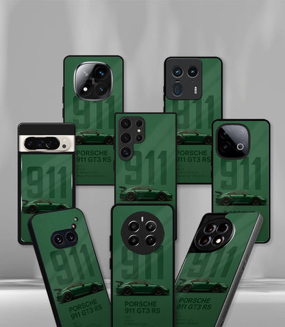 Porsche Super Car Premium Glossy Phone Case compatible for every Phone Models.