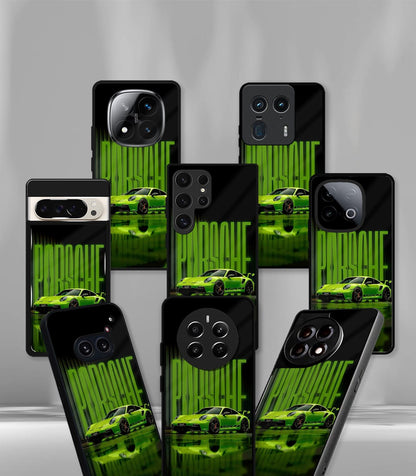 Porsche Super Car Premium Glossy Phone Case compatible for every Phone Models.