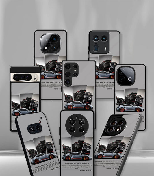 Porsche Super Car Premium Glossy Phone Case compatible for every Phone Models.
