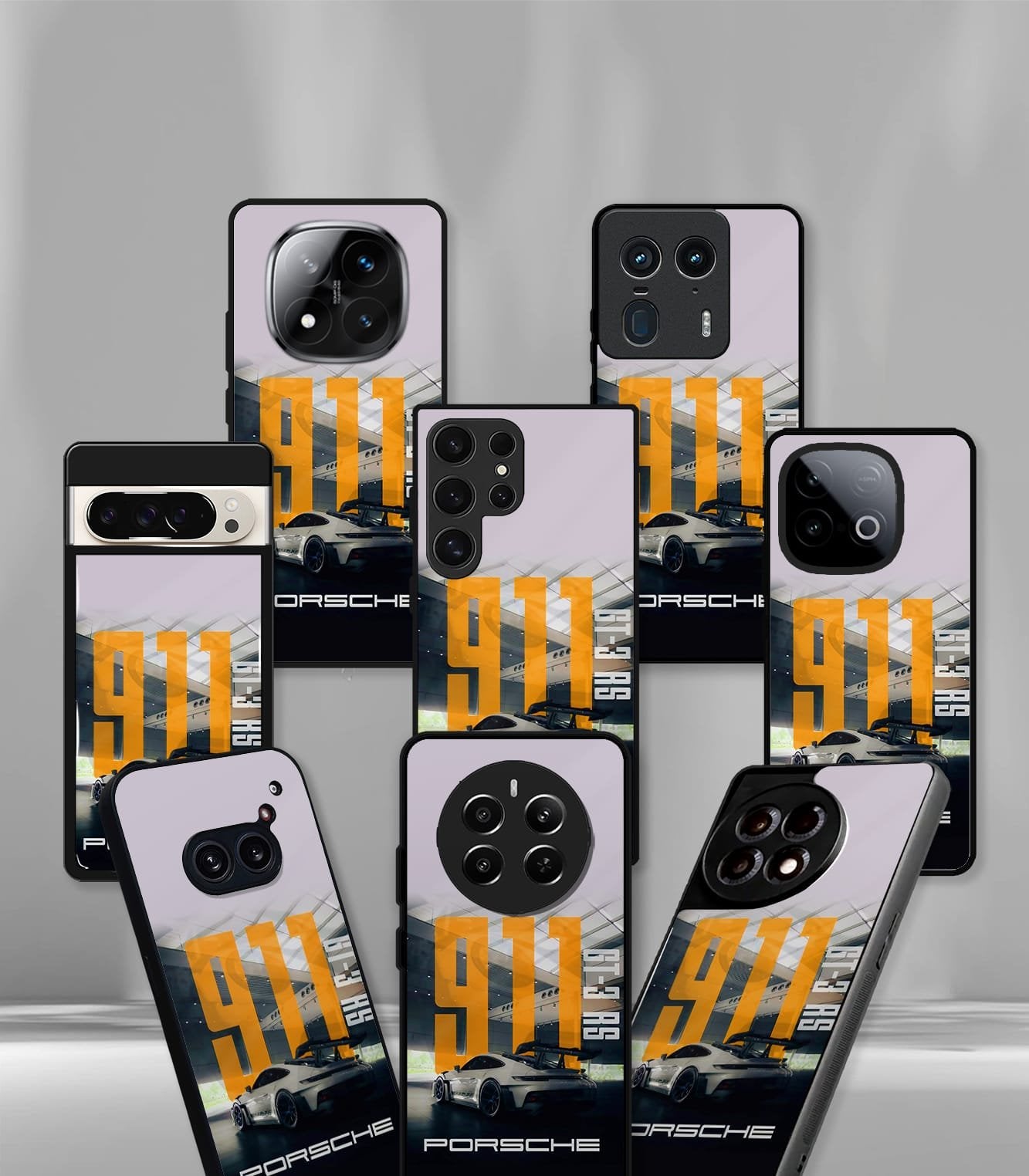 porsche super car premium glossy phone case compatible for every phone models.