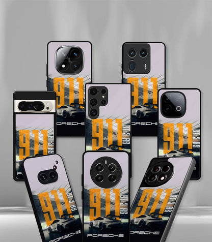 Porsche Super Car Premium Glossy Phone Case compatible for every Phone Models.