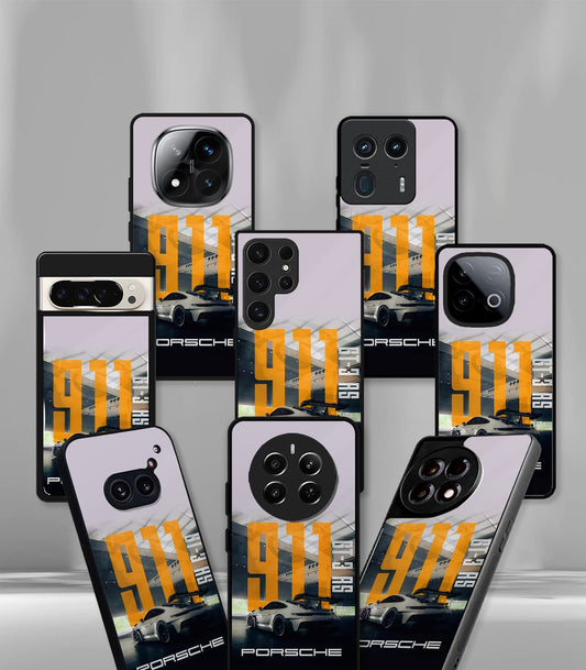 Porsche Super Car Premium Glossy Phone Case compatible for every Phone Models.